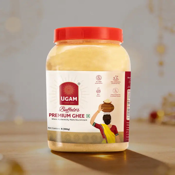 UGAM GHEE Danedar Buffalo's Ghee, 1 L
