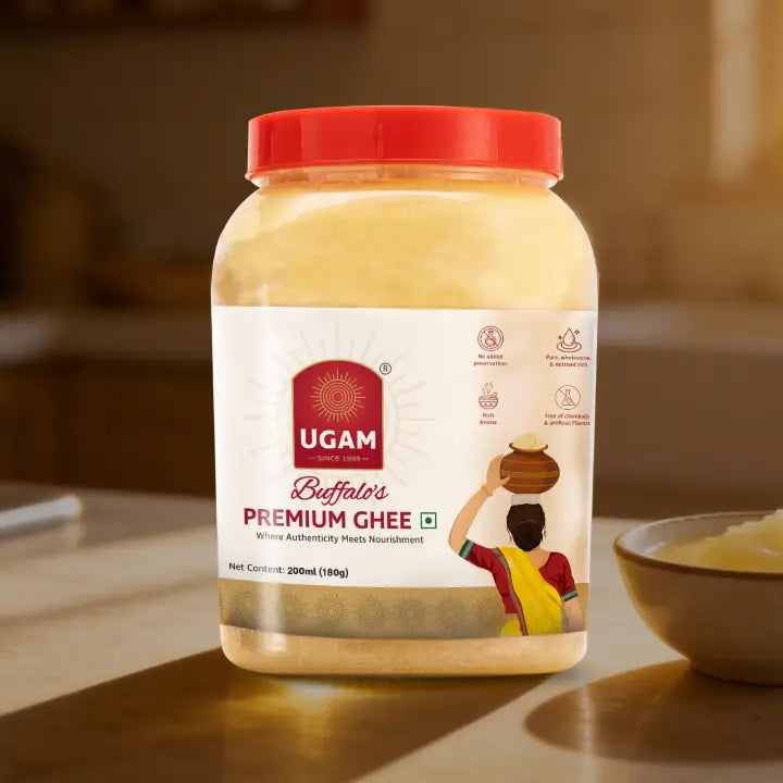 UGAM GHEE Danedar Buffalo's Ghee, 200 ML