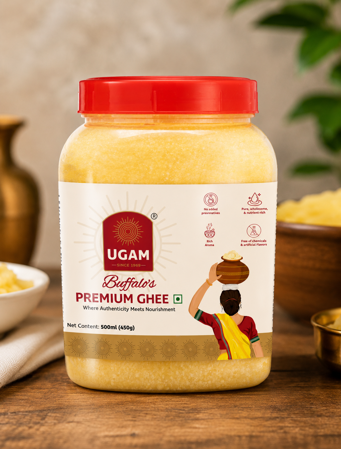 Ugam Buffalo's Premium Ghee